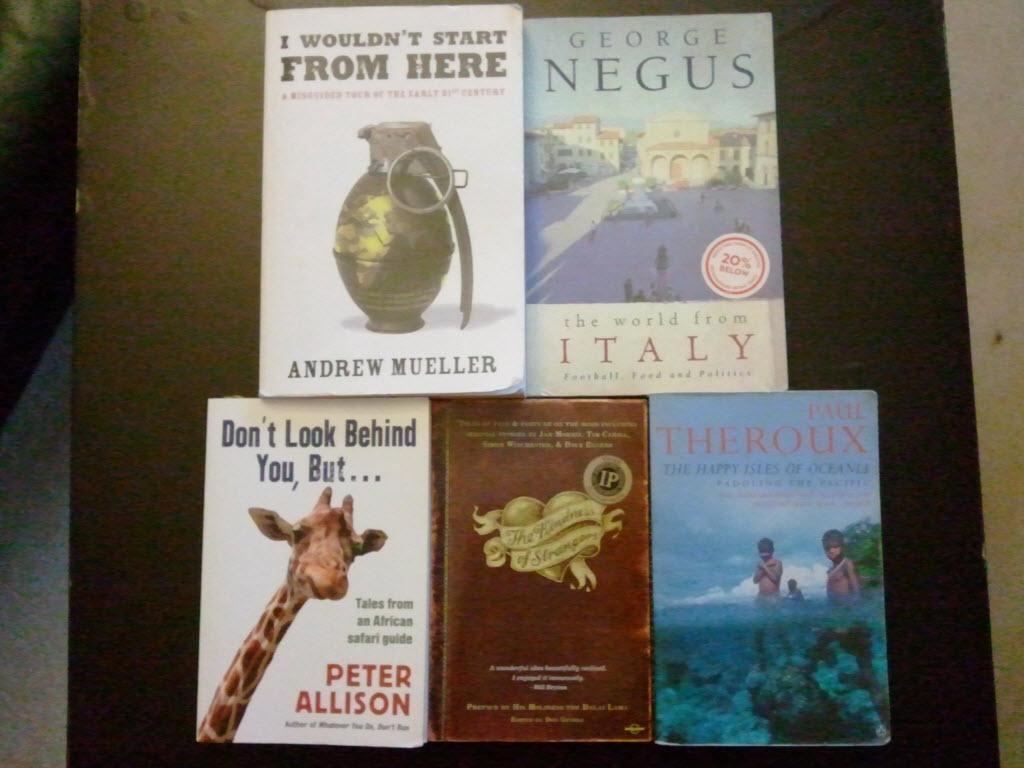 Five of My Favourite Travel Books