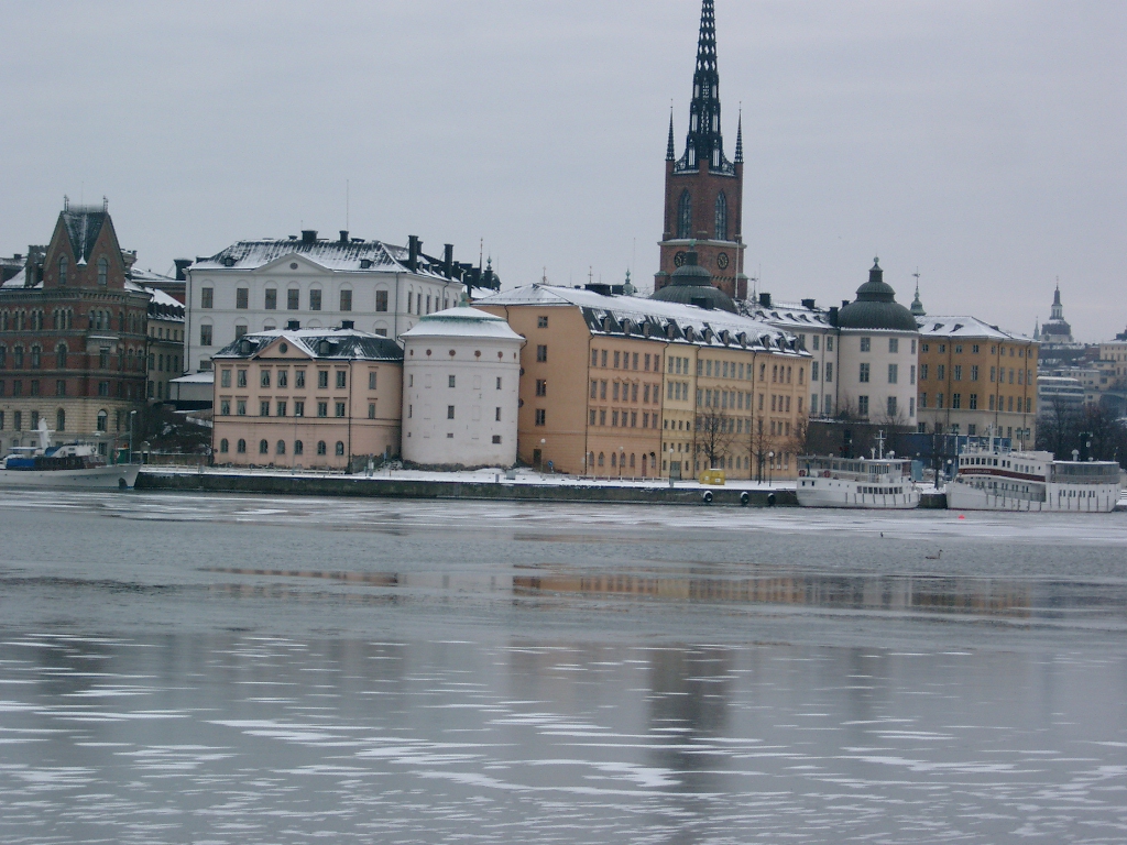 Memory Postcard: A Frozen Stockholm