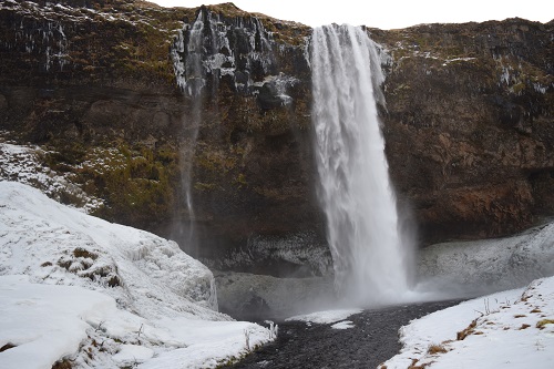 Waterfalls, volcanoes and glaciers in Iceland