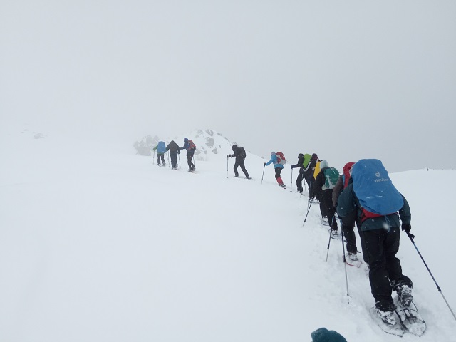 Snowshoe adventure in Bosnia