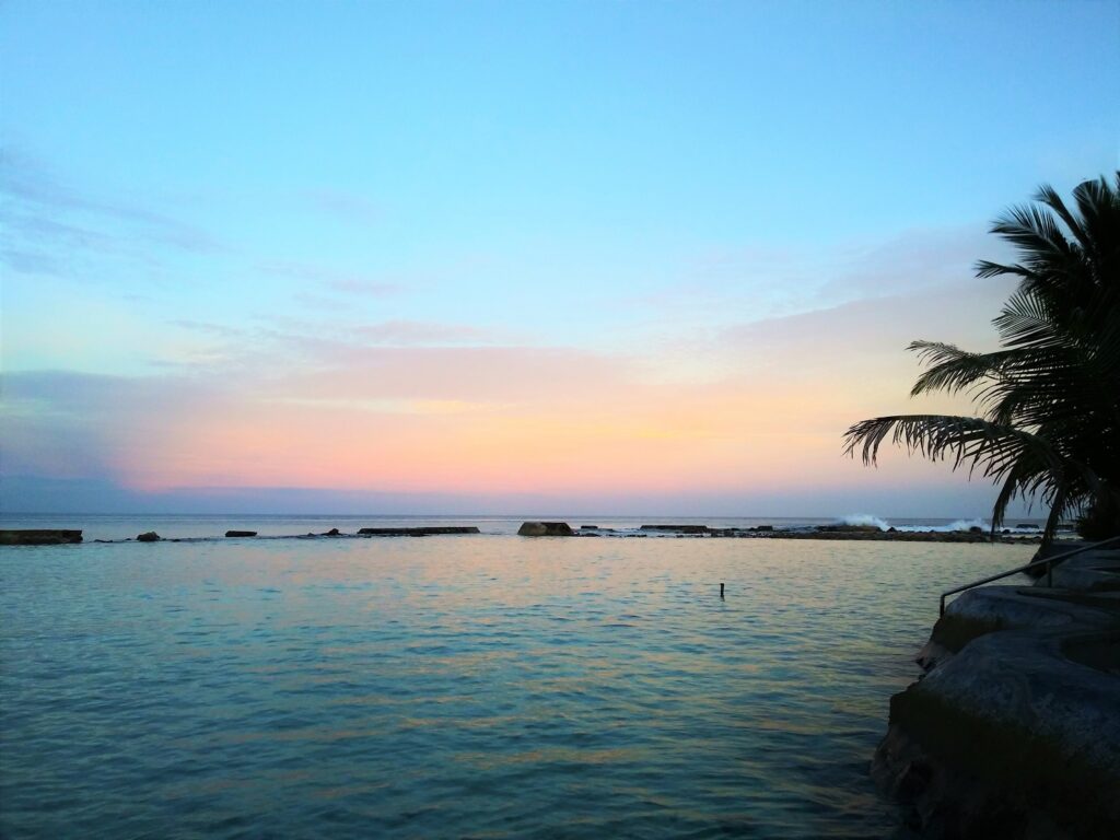 Sunset on the Indian Ocean