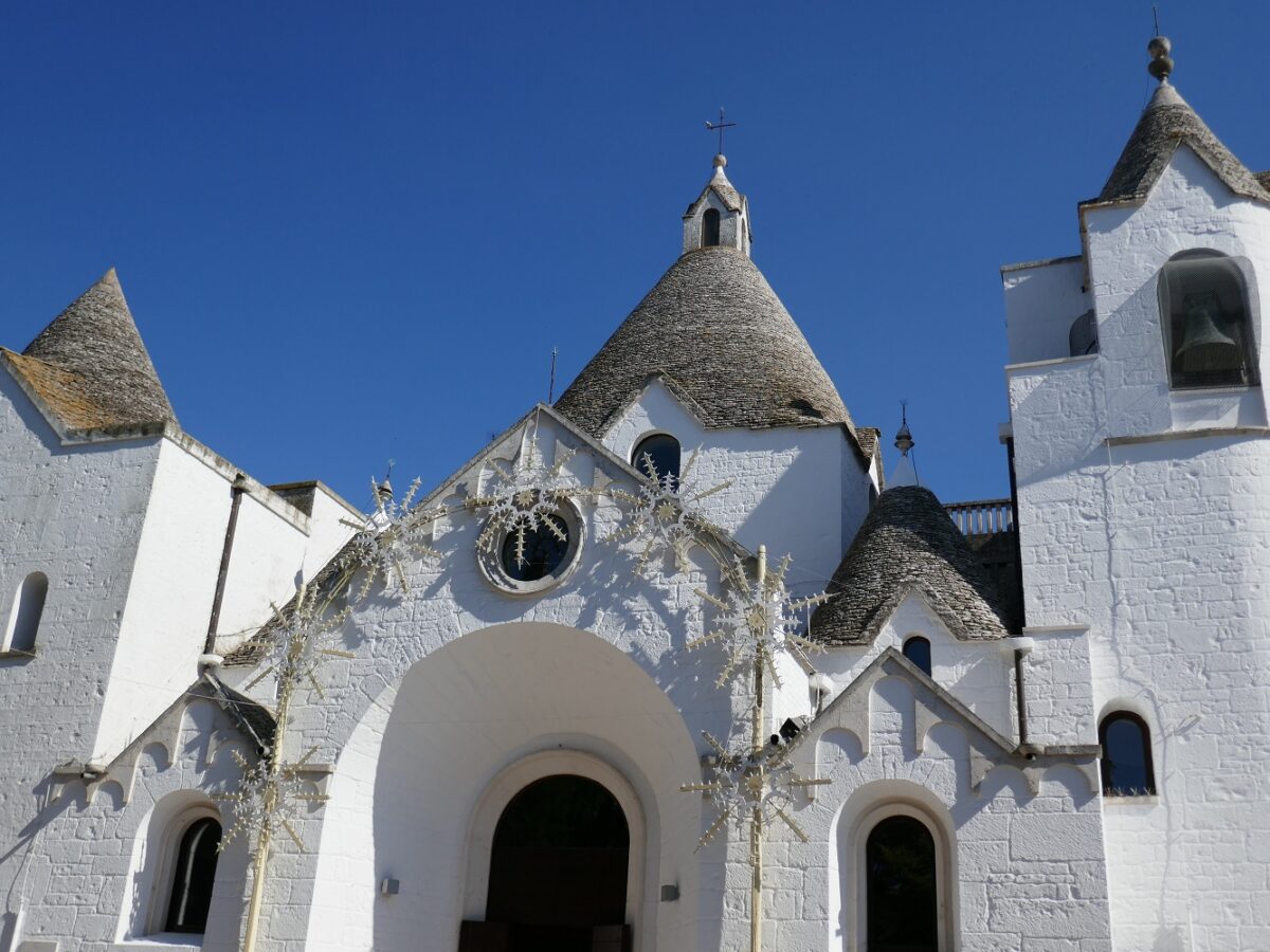 Trulli church in Alberobello